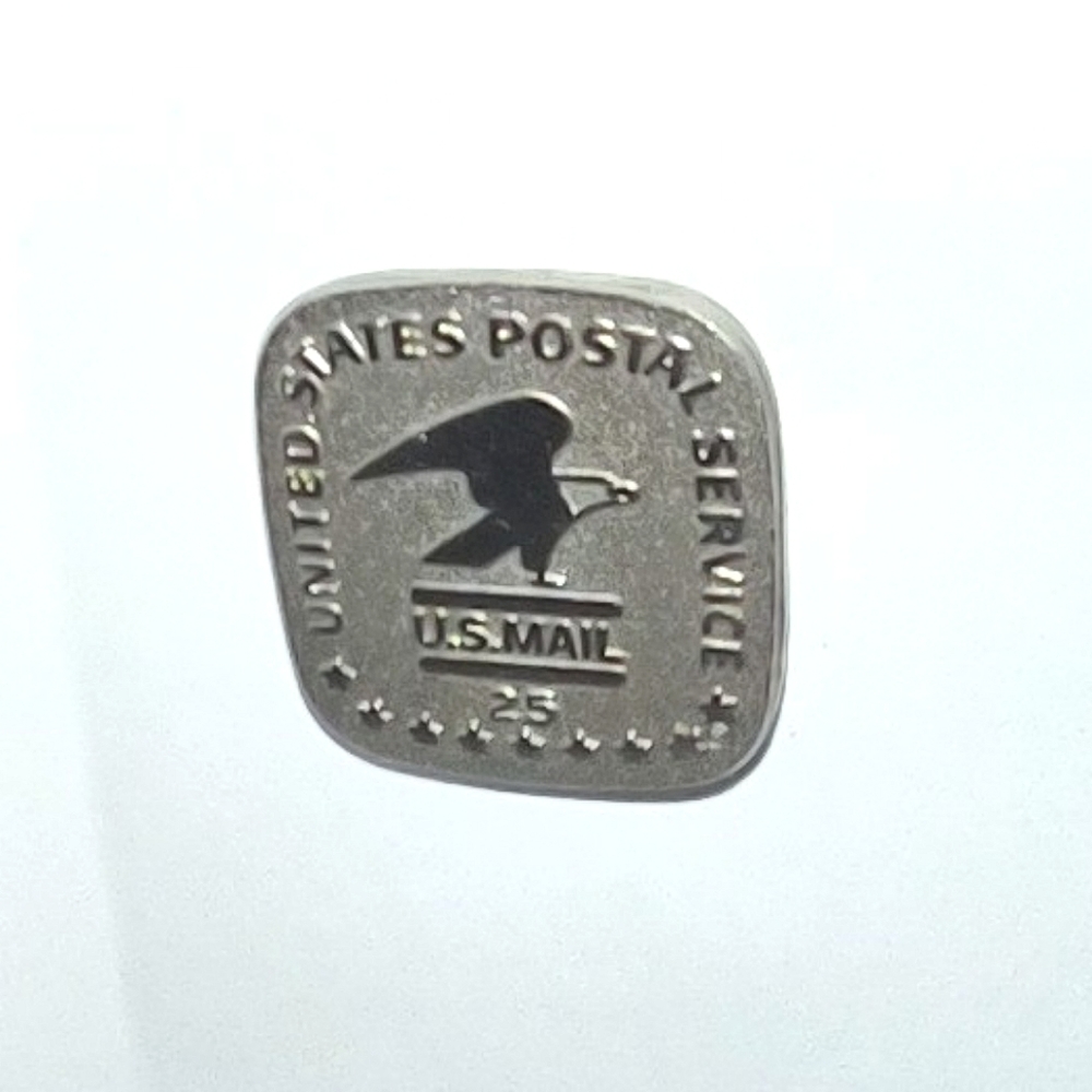 USPS 25 Yr Service Pin - Picture 3 of 9